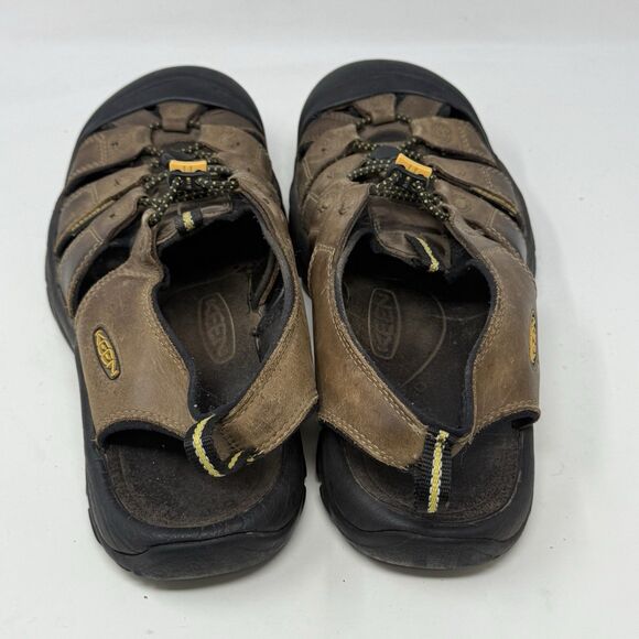 Keen Newport H2 Fisherman Sandals Mens 11 Brown Leather Hiking Waterproof Shoes main image 7